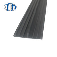 Supporting aluminum profile  soft  shockproof PVC  edge strip
