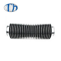 Cylindric telescopic cylinder rubber dust cover,rubber corrugated telescopic dust cover
